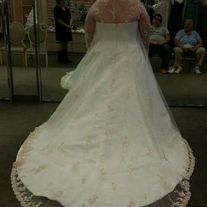 David's Bridal Wedding Dress
